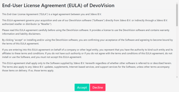 Devovision-agreement